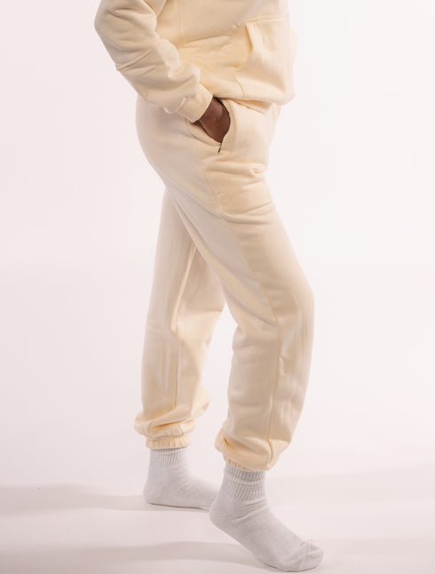 Ryse Sweatpants (Slim fit) - Ivory